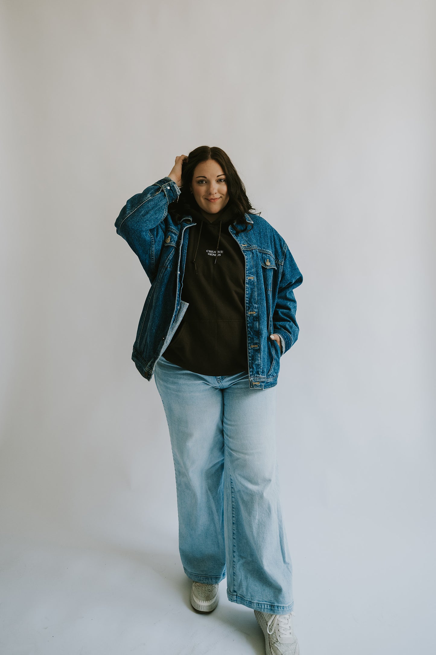 Creative Genius Embroidered Hoodie (unisex)