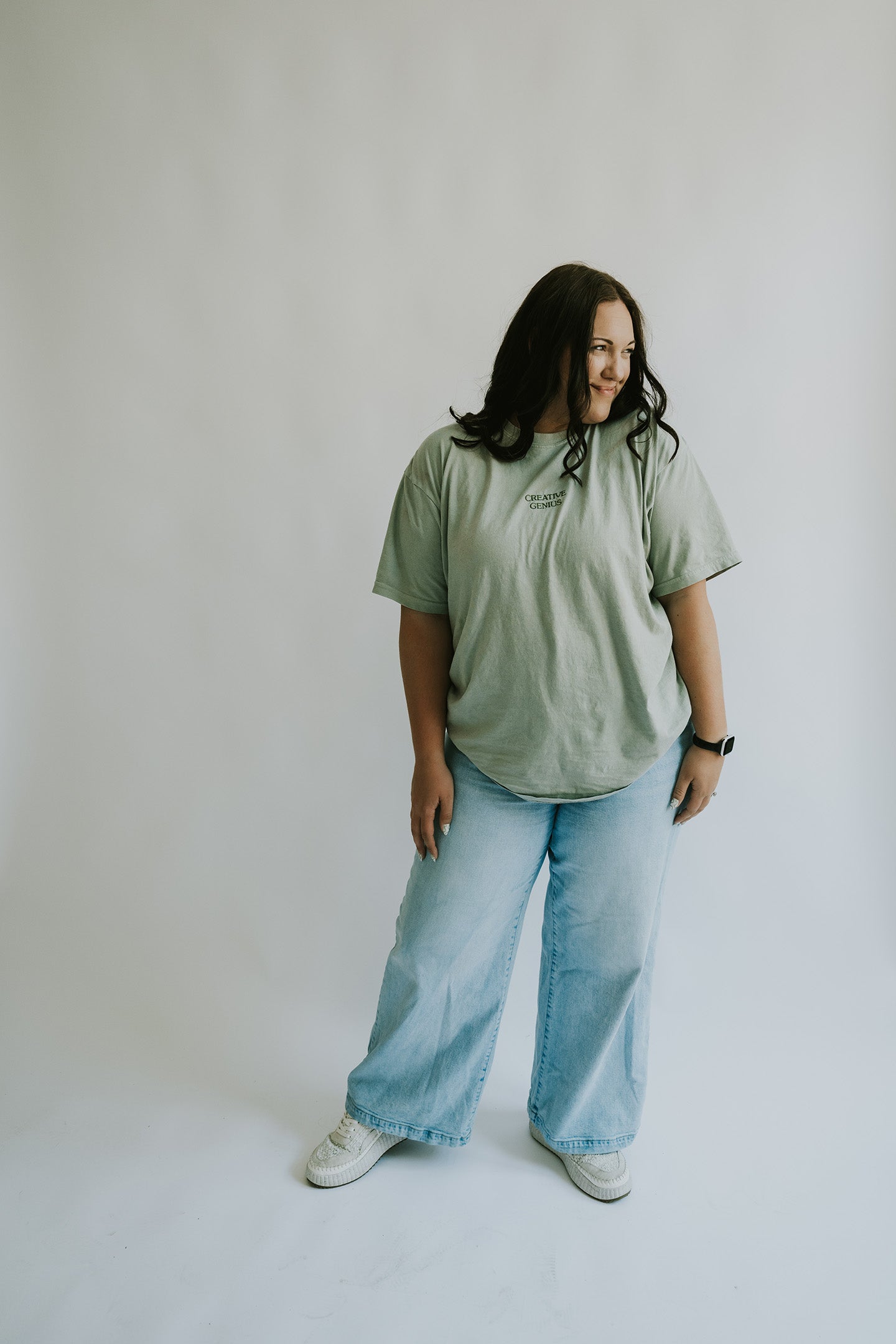 Creative Genius Embroidered T-Shirt (Unisex)